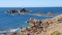Wanderung zum Corbiere Leuchtturm an der Südküste Jerseys