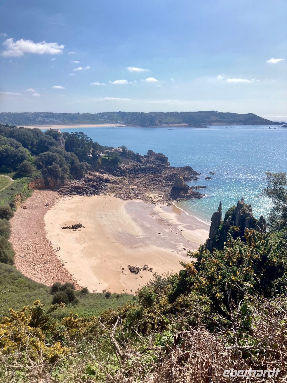 Bucht bei St. Brelade, Jersex