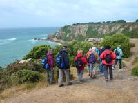 Wanderung entlang der Südküste Jerseys