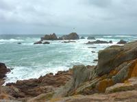 Am Corbiere-Leuchtturm