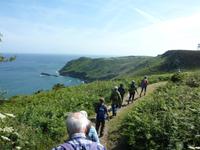 Küstenwanderung auf Jersey zur Boley Bay