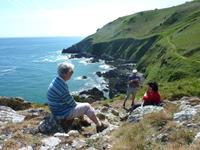 Küstenwanderung auf Jersey zur Boley Bay