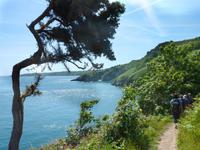 Küstenwanderung auf Jersey zur Boley Bay