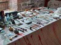 im ehemaligen Operationssaal der Festung