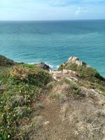 Fotostopps auf der Fahrt entlang der Küste Guenseys