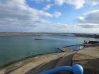 Ganz schön groß, der Pool