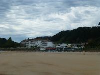 La Brelade, ein Ort der Sommerfrische mit breiten Strand und Promenade