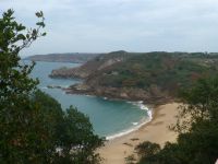 Hinter jeder Biegung „lauert“ ein Fotomotiv, hier Greve de Lecq