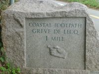 Wegweiser unseres Wanderwegs