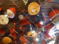 Auf der Fähre sitzt man sehr bequem und bedauert es fast, nach einer Stunde schon wieder von Bord gehen zu müssen. 