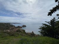 Aussicht vom Küstenpfad