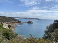 Aussicht vom Küstenpfad St. Brelades