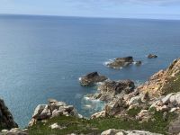 Aussicht vom Küstenpfad St. Brelades