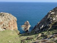 Aussicht vom Küstenpfad  