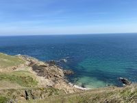 Aussicht vom Küstenpfad im Norden Jerseys