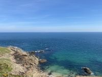 Aussicht vom Küstenpfad im Norden Jerseys