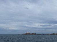 Leuchtturm La Corbiere von der Fähre aus