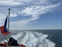 Fährfahrt nach Guernsey