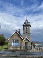 Rayner Memorial Clock Tower in St. Peter Port - Guernsey