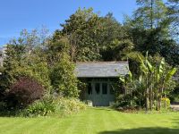 Gartentour - Privatgarten Familie Miles,Geräteschuppen