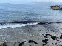 Strandabschnitt vor dem Hotel