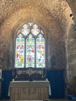 Kirchenfenster in der Fisherman´s Chapel