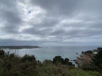 Aussicht vom Küstenpfad 