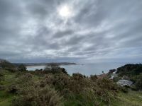 Aussicht vom Küstenpfad