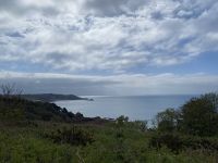 Aussicht vom Küstenpfad