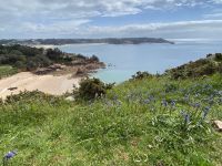 Aussicht vom Küstenpfad