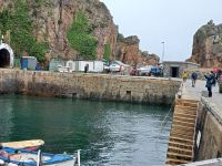 im alten Hafen von Sark