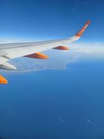 Blick auf die französische Küste