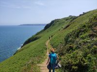 Wanderung Richtung Greve de Lecq