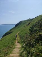 Wanderung Richtung Greve de Lecq