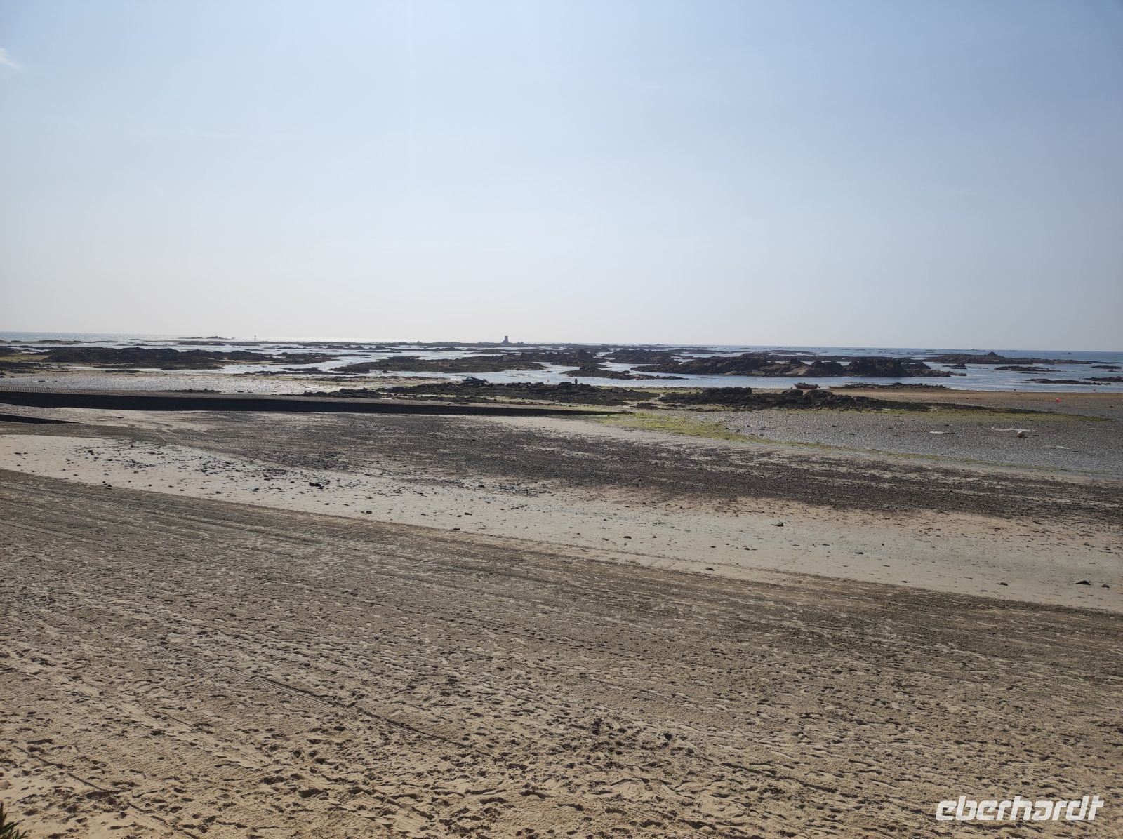 Bucht von La Roque bei Ebbe, Jersey