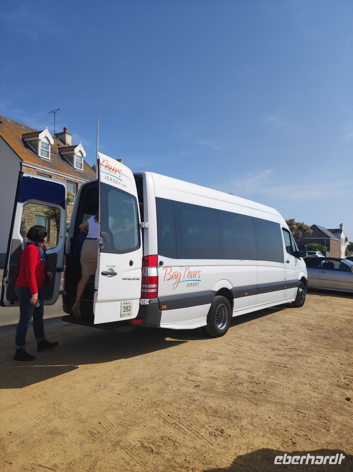 Unser Rundreise Midibus auf Jersey