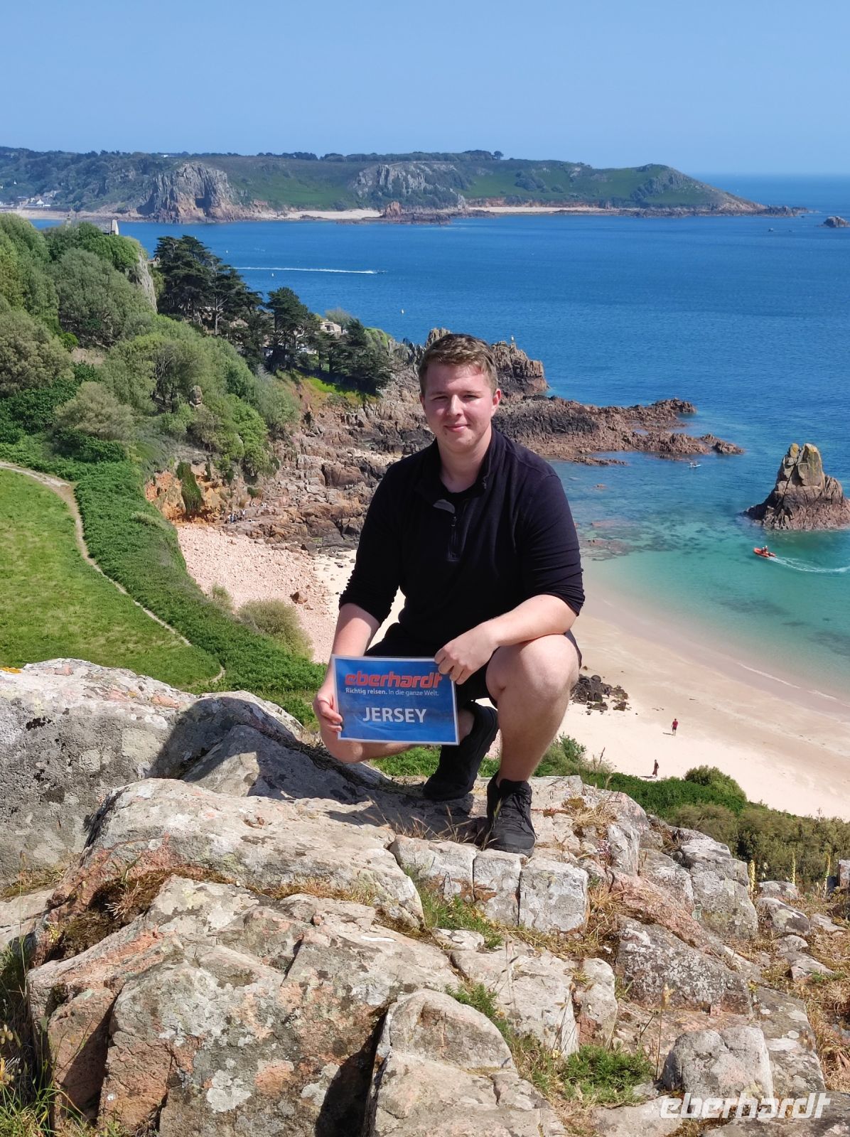 Reisebegleitung Sten Bernhardt auf Jersey