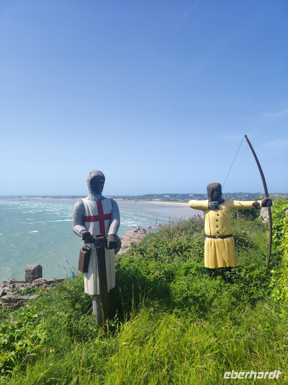 Ausstellung auf dem Gorey Castle auf Jersey