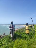 Ausstellung auf dem Gorey Castle auf Jersey