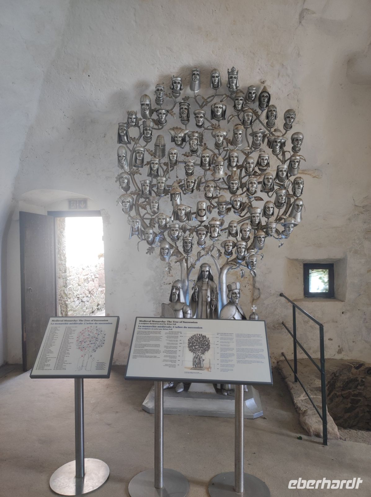 Ausstellung im dem Gorey Castle auf Jersey