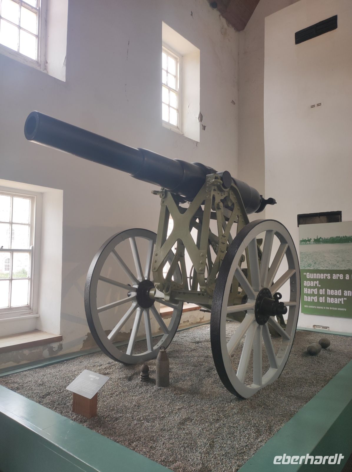 Ausstellung im Elizabeth Castle auf Jersey