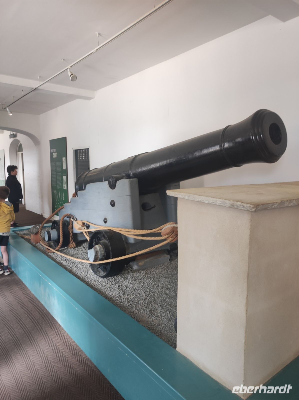 Ausstellung im Elizabeth Castle auf Jersey