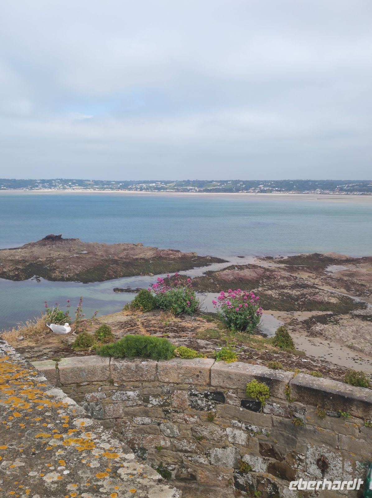 Ausblick vom Elizabeth Castle auf Jersey