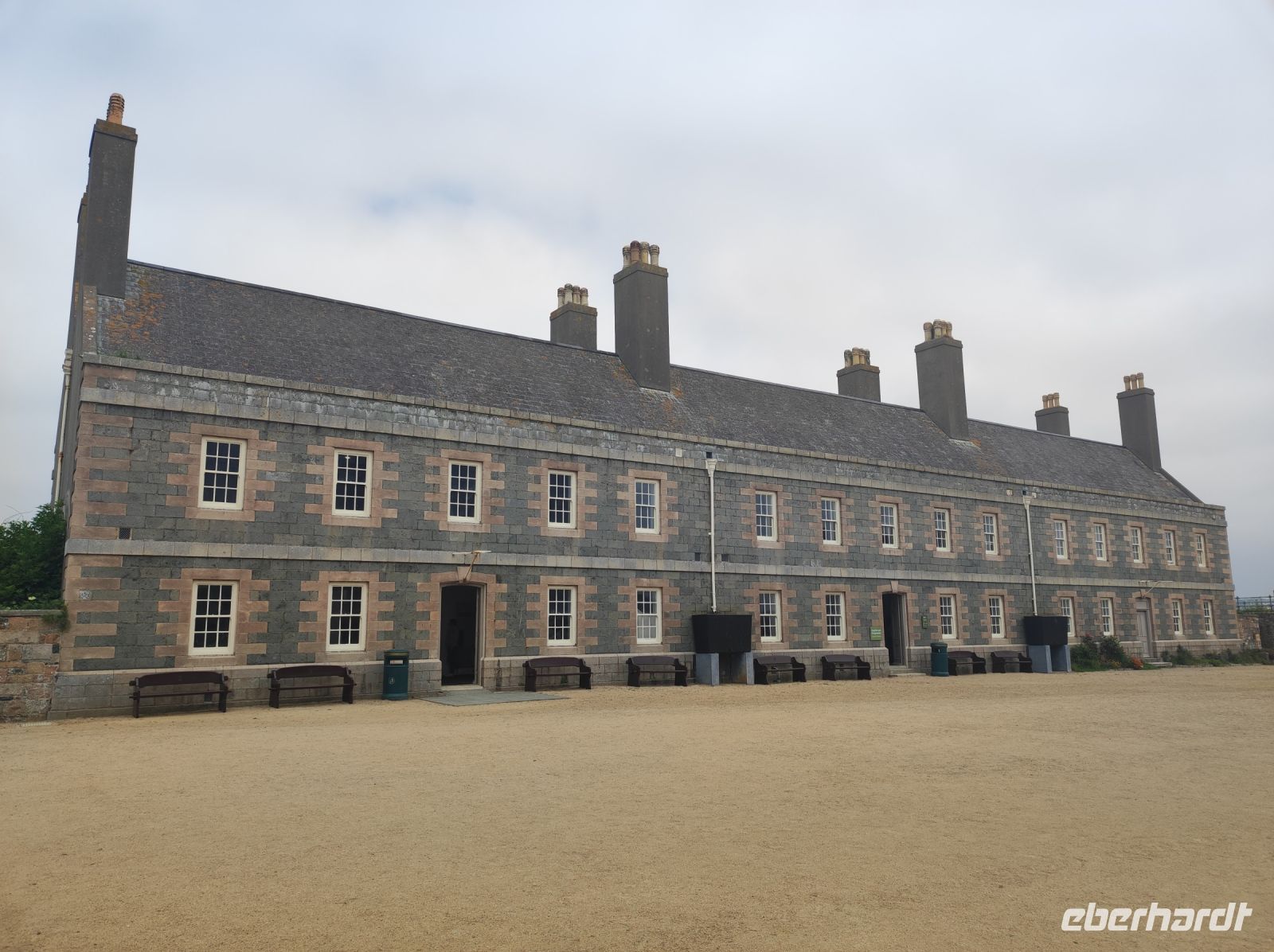 Wehrmachtskaserne im Elizabeth Castle auf Jersey