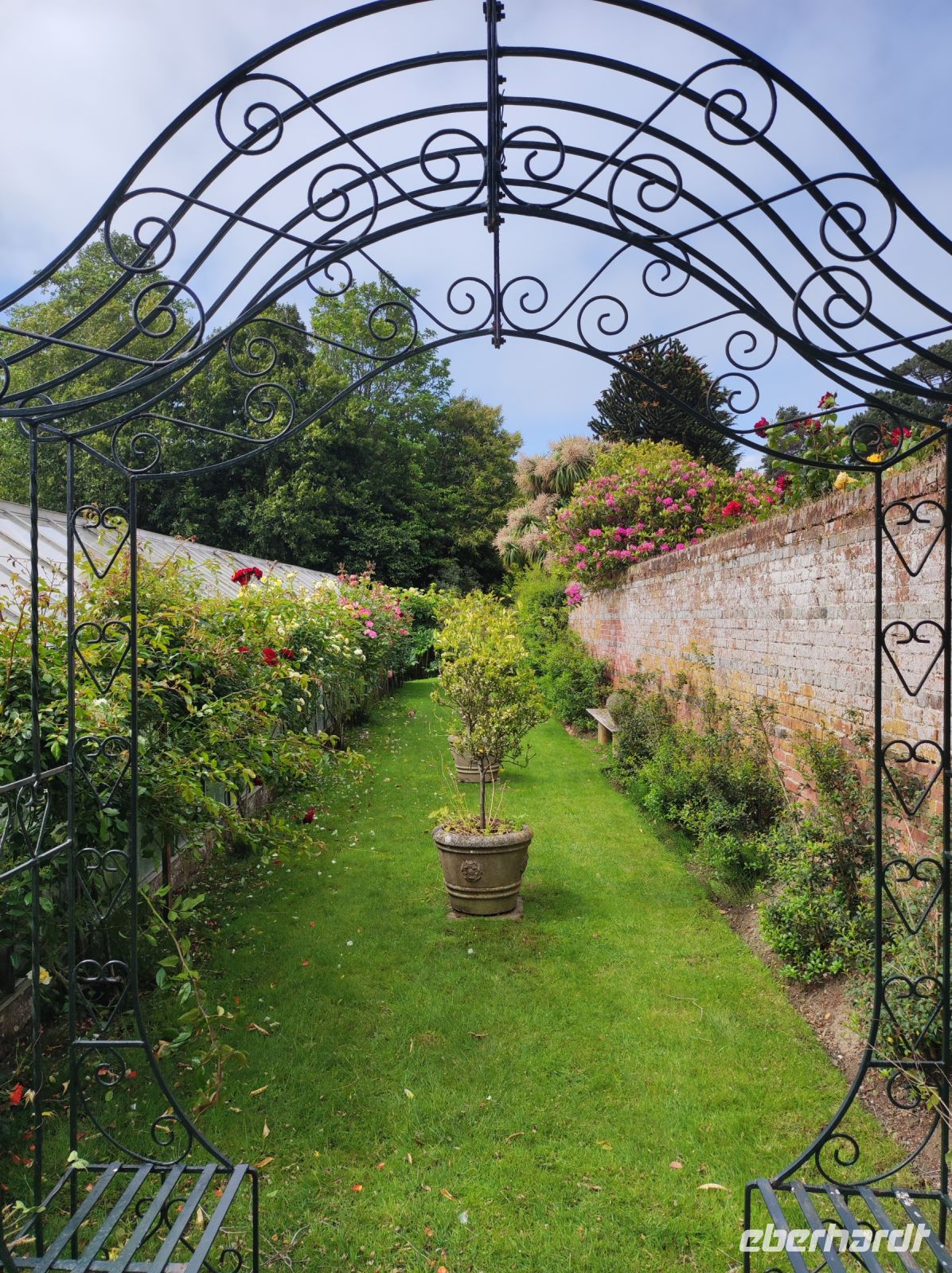 Privatgarten auf Jersey