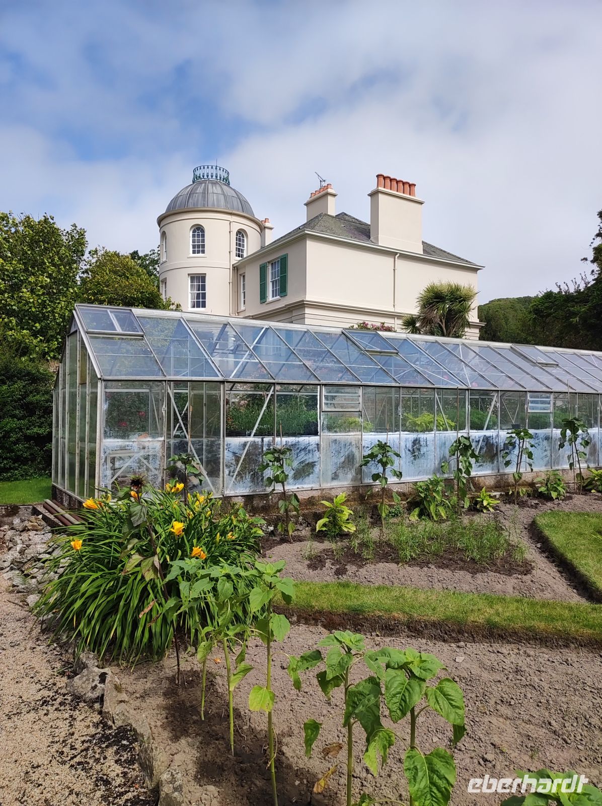 Privatgarten auf Jersey