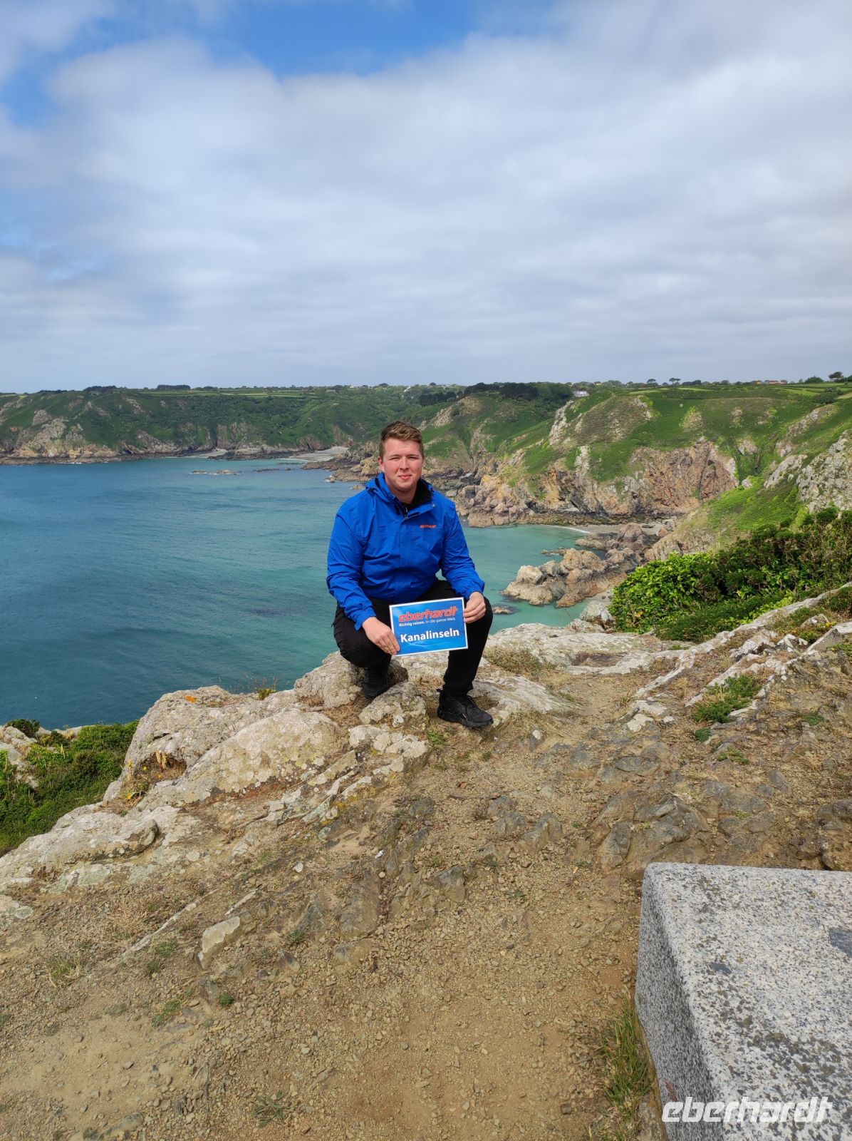 Reisebegleiter Sten Bernhardt auf Guernsey