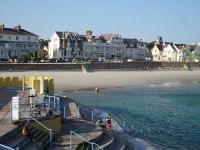 Jersey, unser Hotel Ommaroo mit Strandbad