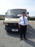 Guernsey - unser Fahrer Peter
