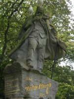 Guernsey - Candie-Garten - Denkmal Victor Hugo